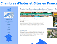 Tablet Screenshot of chambresdhotes-gite.fr